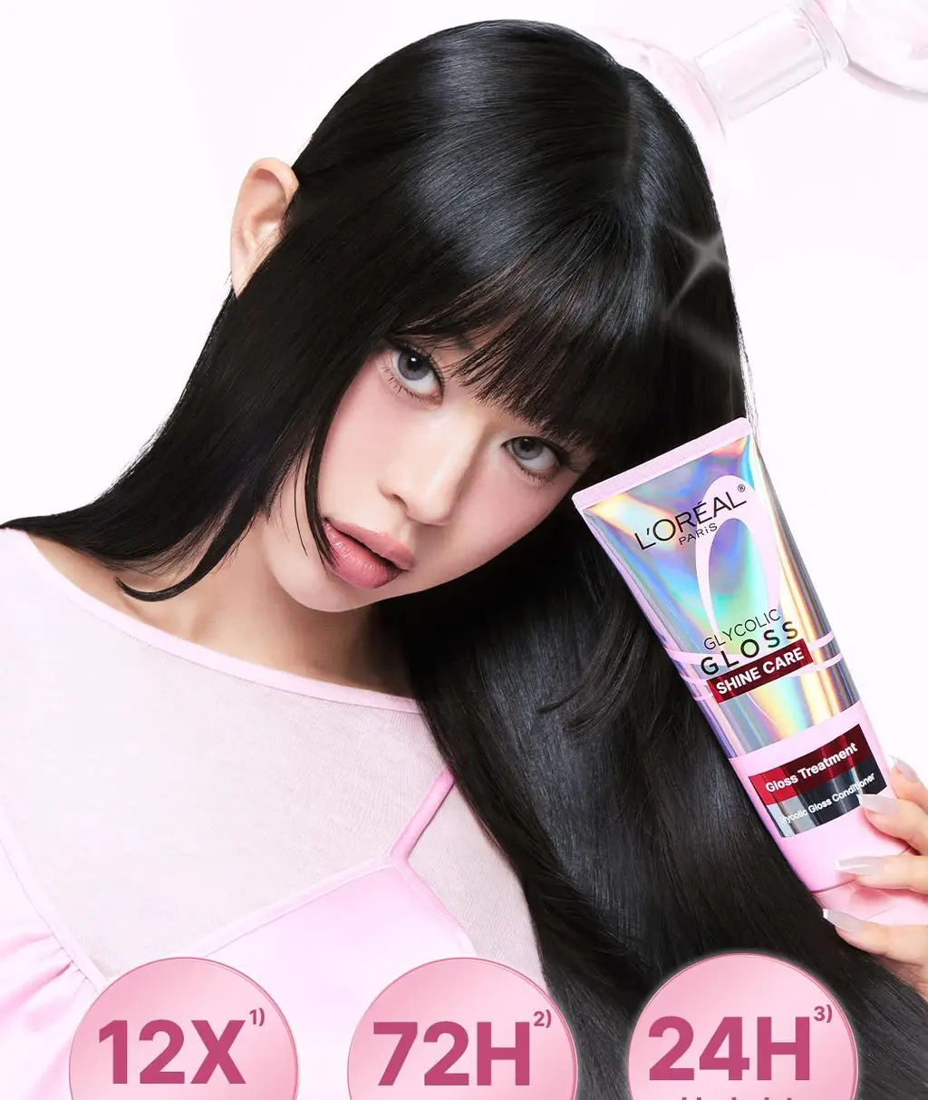 [매끈&광채] 로레알파리 글라이콜릭 글로스 컨디셔닝 헤어팩 200ml 상세페이지 3